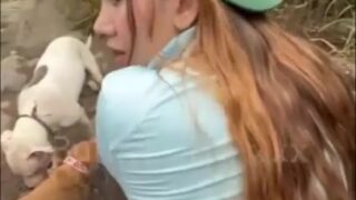 Juicybody2001 Has Sex With Boyfriend On Outdoor
